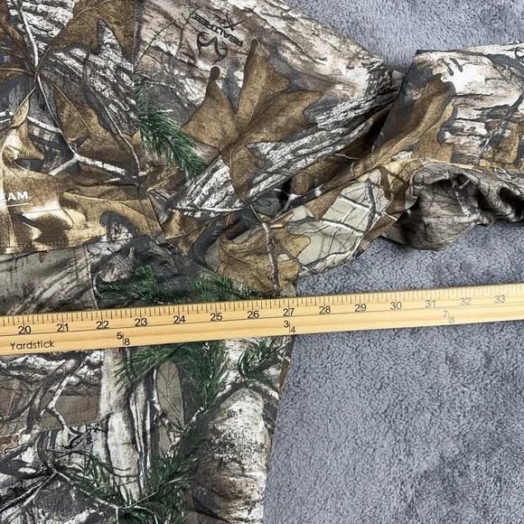 Field & Stream REALTree Camo Shirt Mens 2XL Roll Tab Vented Button Down Pockets - Picture 11 of 13